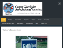 Tablet Screenshot of glattfelder.org